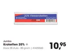 Jumbo - Vleeskroketten 20%