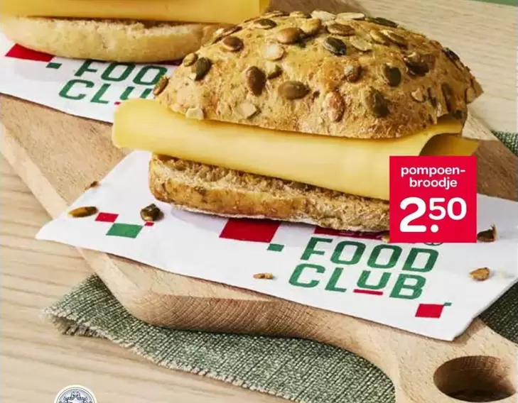 Club - Pompoenbroodje