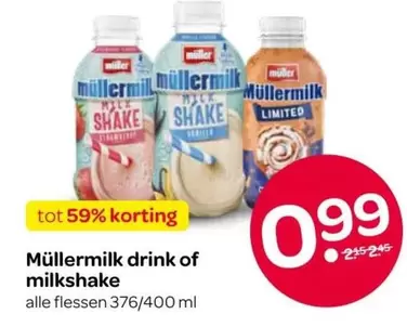 Miller - Müllermilk drink of milkshake
