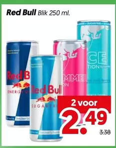 Red Bull -  Blik 250 ml.