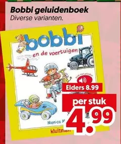 De - Bobbi geluidenboek