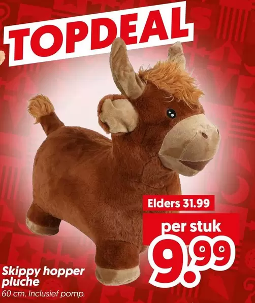 Skippy hopper pluche