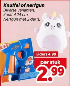 Knuffel of nerfgun