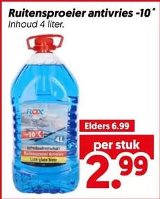 Ruitensproeier antivries -10°