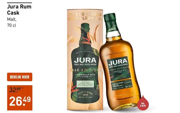 Jura -  Rum Cask Malt