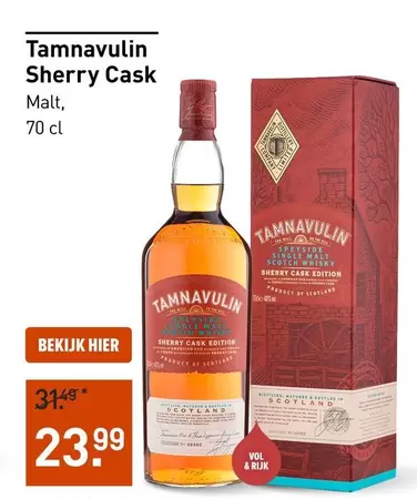 Tamnavulin Sherry Cask Malt
