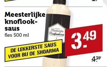 De - Meesterlijke knoflooksaus