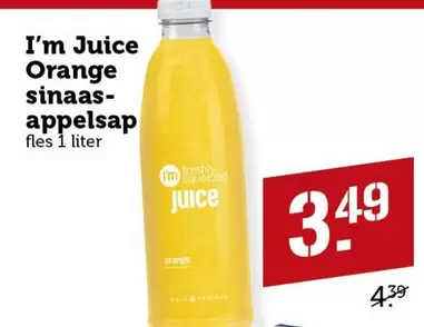 I'm Juice Orange sinaas-appelsap