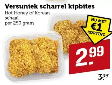 Honey - Versuniek scharrel kipbites