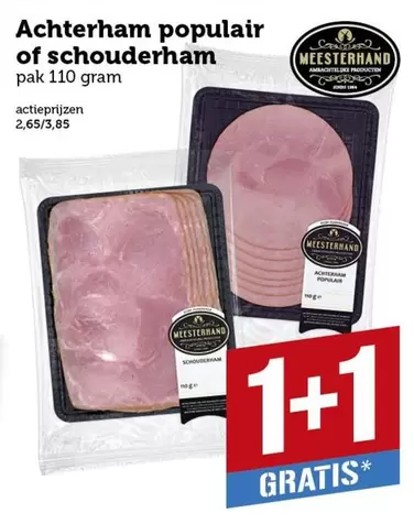 Achterham of schouderham