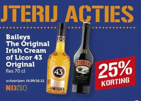 Baileys - The Original Irish Cream of Licor 43