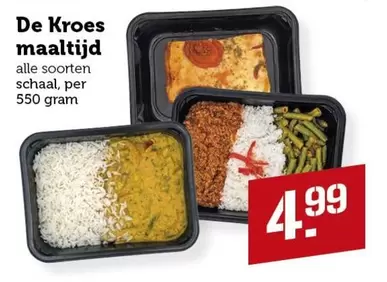 De - Kroes maaltijd