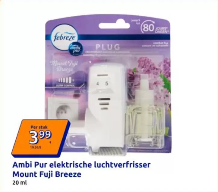 elektrische luchtverfrisser Mount Fuji Breeze