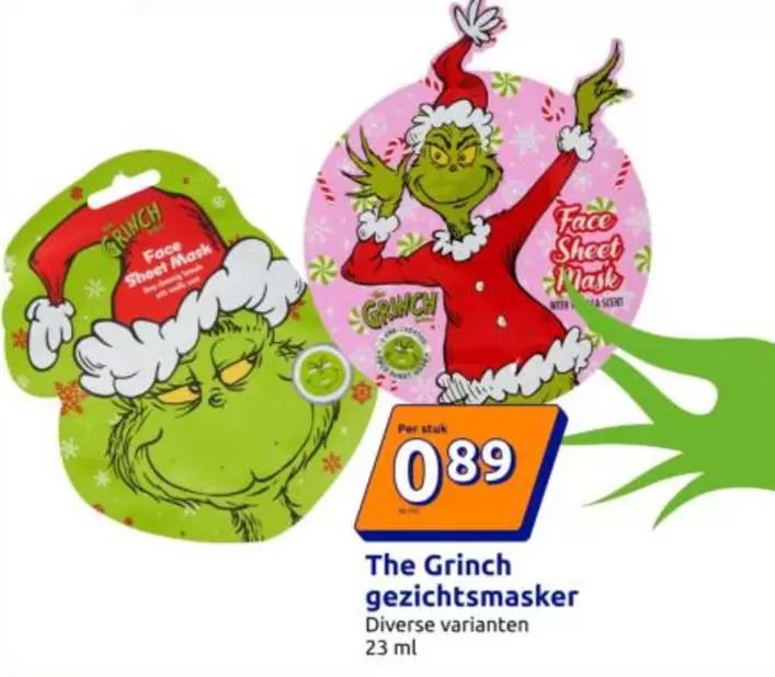 The Grinch gezichtsmasker