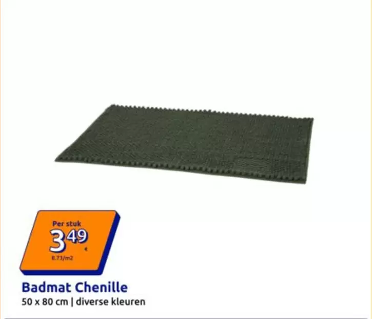 Badmat Chenille