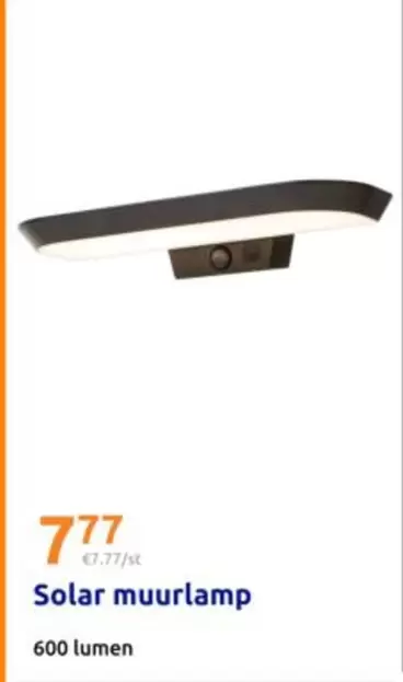 Solar - muurlamp