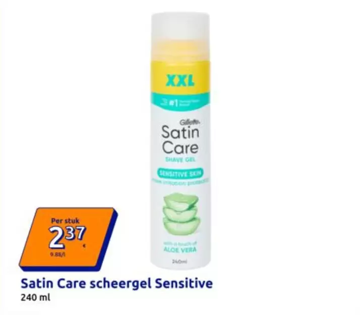 Gillette - Satin Care scheergel Sensitive