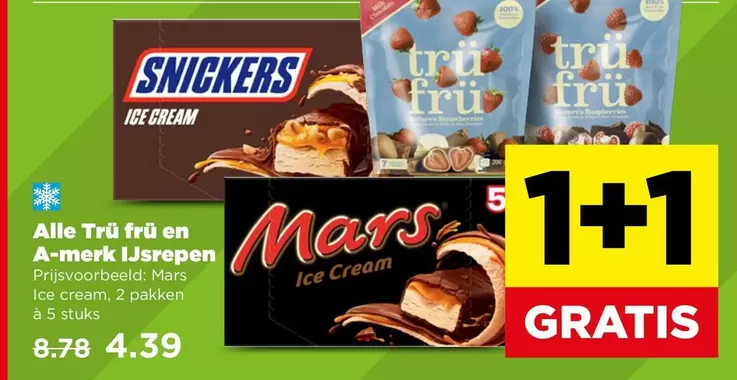 Mars - Trü fru en A-merk IJsrepen