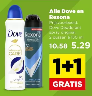 Dove -  Deodorant spray original