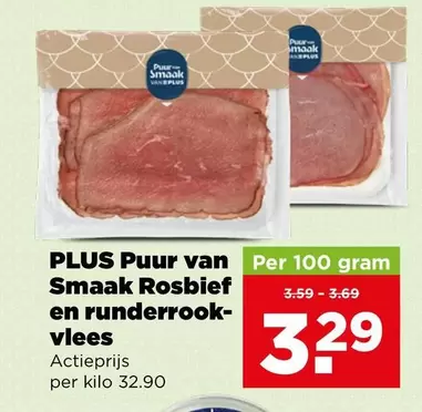 Puur van Smaak Rosbief en runderrookvlees