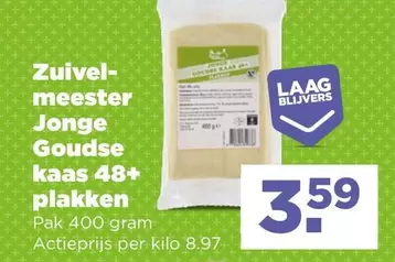 Jonge Goudse kaas 48+ plakken