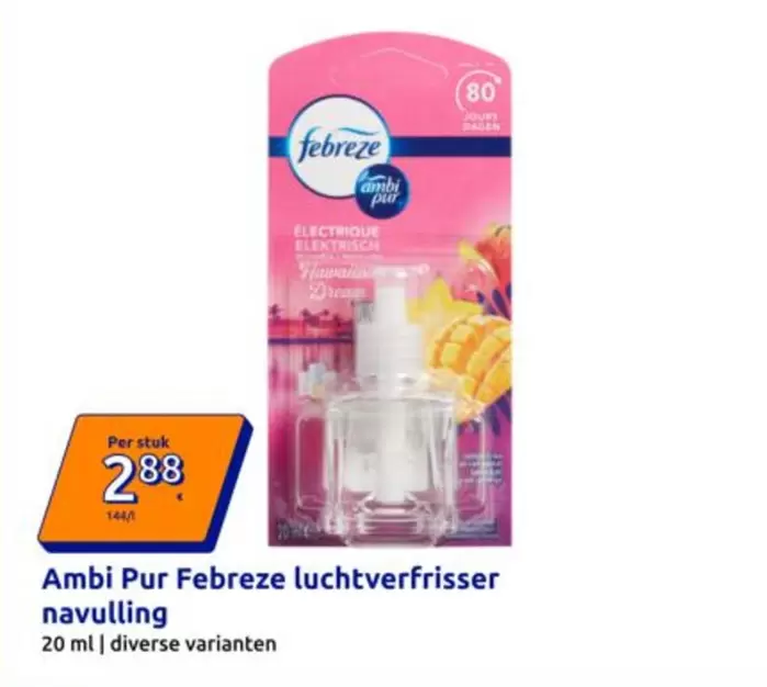 Hawaii - Ambi Pur Febreze luchtverfrisser navulling