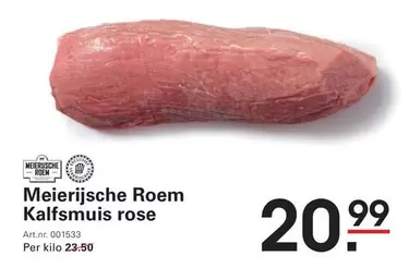 rose - Meijerijsche Roem Kalfsmuis