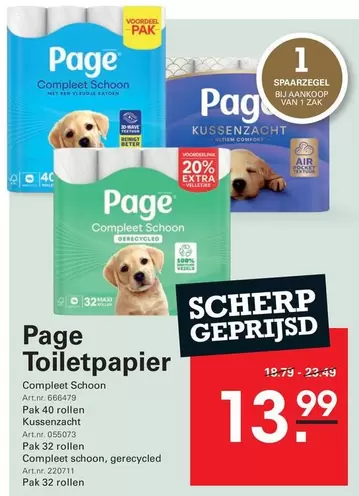 Comfort - Toiletpapier Compleet Schoon