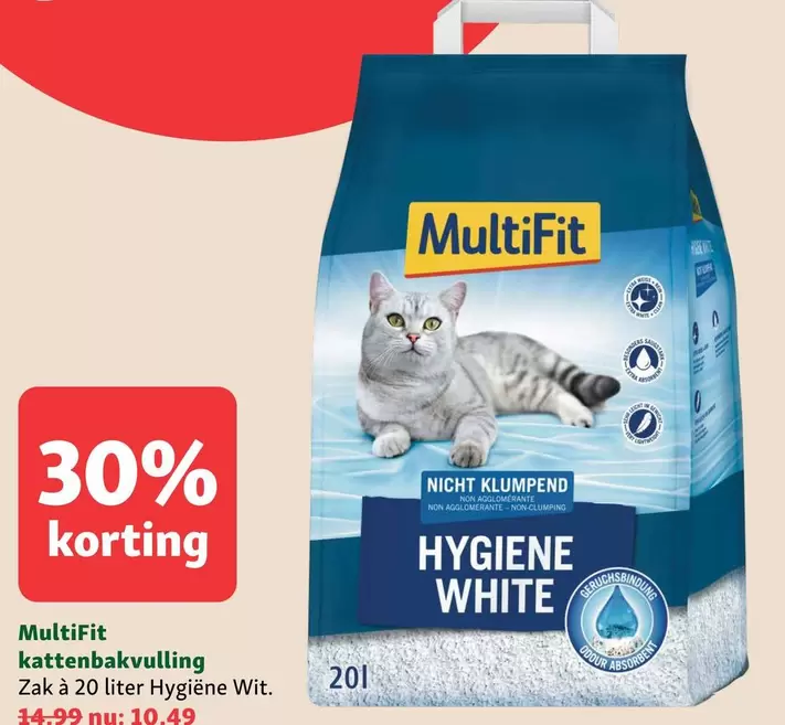 extra - Kattenbakvulling Hygiene White
