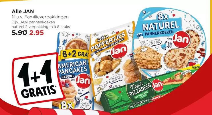Napoli - American Pancakes, Poffertjes, Naturel Pannenkoeken, Pizzadeeg