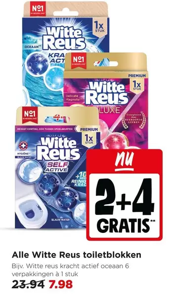 Magnolia - Witte Reus toiletblokken
