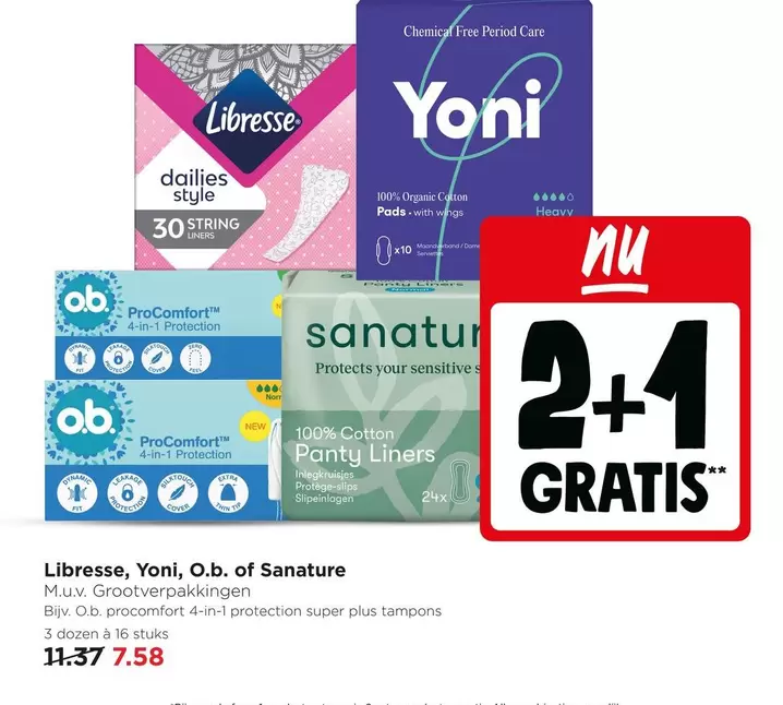 OB - Libresse, Yoni, O.b. of Sanature