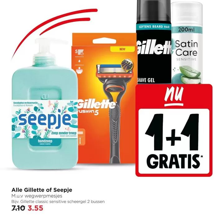 Gillette -  or Seepje wegwerpmesjes