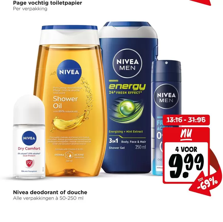 Nivea - Deodorant of douche