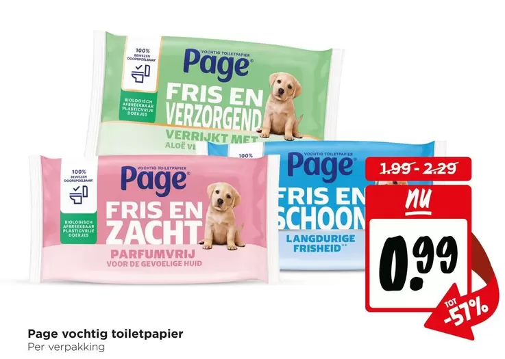 De - Vochtig toiletpapier