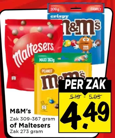 M&M's -  Crispy, Peanut