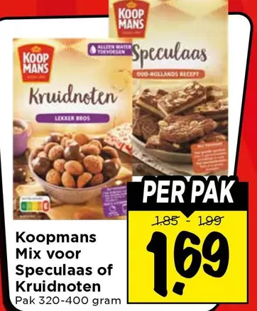 Koopmans - Mix voor Speculaas of Kruidnoten
