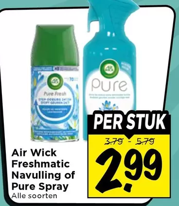 Air Wick - Freshmatic Navulling of Pure Spray