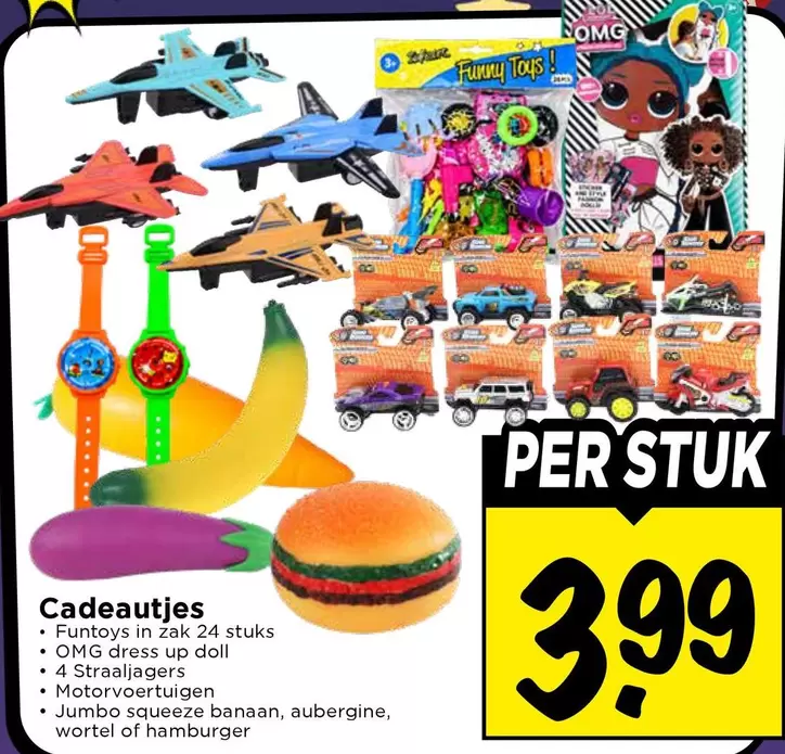Up - Funtoys in zak 24 stuks