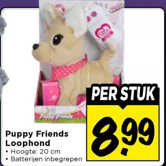 Puppy Friends Loophond