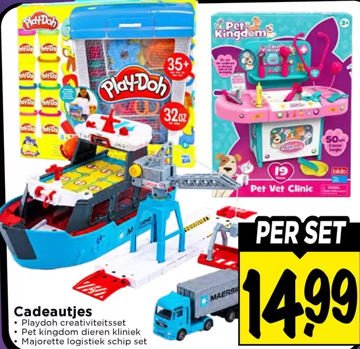 Play - -Doh Creativiteitset & Pet Kingdom Dieren Kliniek