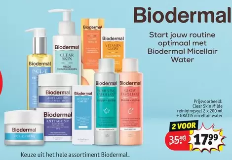 Clear - Biodermal Micellair Water
