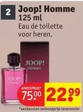 Joop - Homme 125 ml Eau de toilette