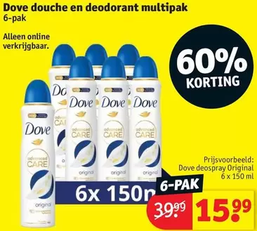Dove - Douche En Deodorant Multipak