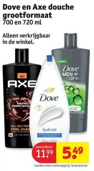 Dove - Douche grootformaat