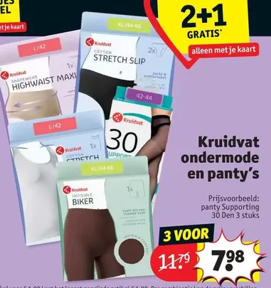 Ondergoed en panty's