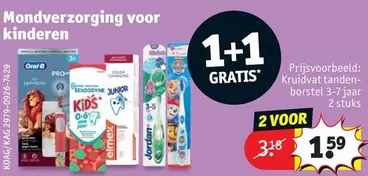 Oral-B - Kruidvat tandenborstel 3-7 jaar