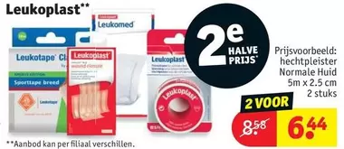 hechtpleister Normale Huid 5m x 2.5 cm