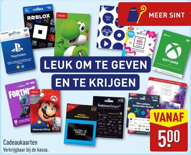 PlayStation - Cadeaukaarten