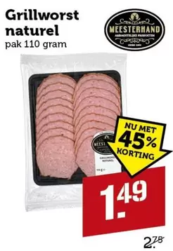 Grillworst naturel